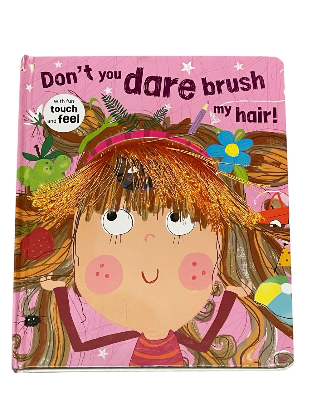 Kids hardback book Don’t dare brush my hair